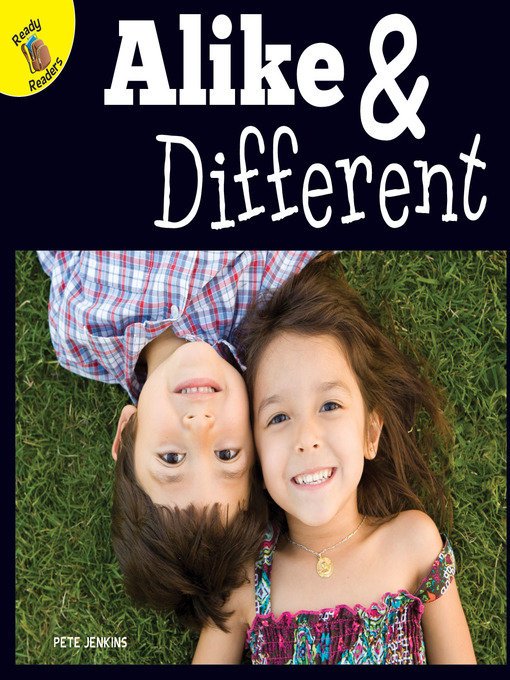 Pete Jenkins创作的Alike and Different作品的详细信息 - 可供借阅